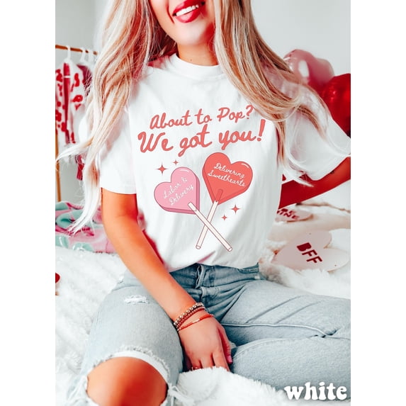 Valentine’s Day L&D Nurse Shirt, Gift for Labor and Delivery Nurse, Baby Nurse Tee, Hospital Staff Valentine’s Shirt