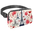 thumbnail image 1 of Valentine's Day Lightweight Adjustable Crossbody Fanny Sling Bag with Extension Strap Unisex, 1 of 7