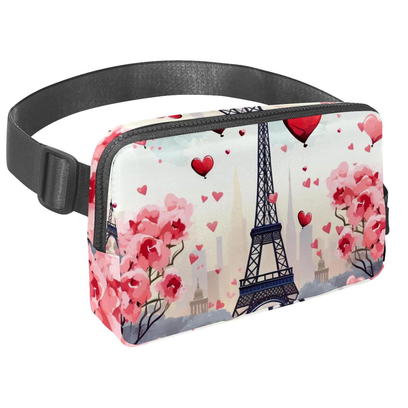 Valentine's Day Lightweight, Adjustable Fanny Pack with Extension Strap - Unisex Crossbody Bag & Waist Bag