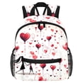 thumbnail image 1 of Valentine's Day Love Cute Bag Diaper Backpack Baby Cushion Backpack Backpack for School Teens with Adjustable Strap and Large Capacity, Printed Design, 1 of 6