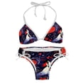 thumbnail image 1 of Valentine's Day Love Detachable Sponge Adjustable Strap Bikini Set Two-Pack Swimsuits for All Occasions, 1 of 6