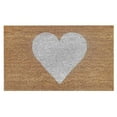 thumbnail image 1 of Valentine's Day Love Heart Welcome Doormat, 15.75" x 23.62" Washable Red Heart Coir Floor Mat with Non Rubber Backing for Porch Entry Stair Bathroom Wedding Anniversary Home Decor, 1 of 6