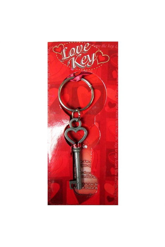 Valentine's Day Love Key Keychain (1ct)
