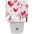 thumbnail image 1 of Valentine's Day Love LED Square Night Lights - Modern and Versatile Plug-in Lighting Solution for Any Room - Energy Efficient and Stylish Illumination, 1 of 6