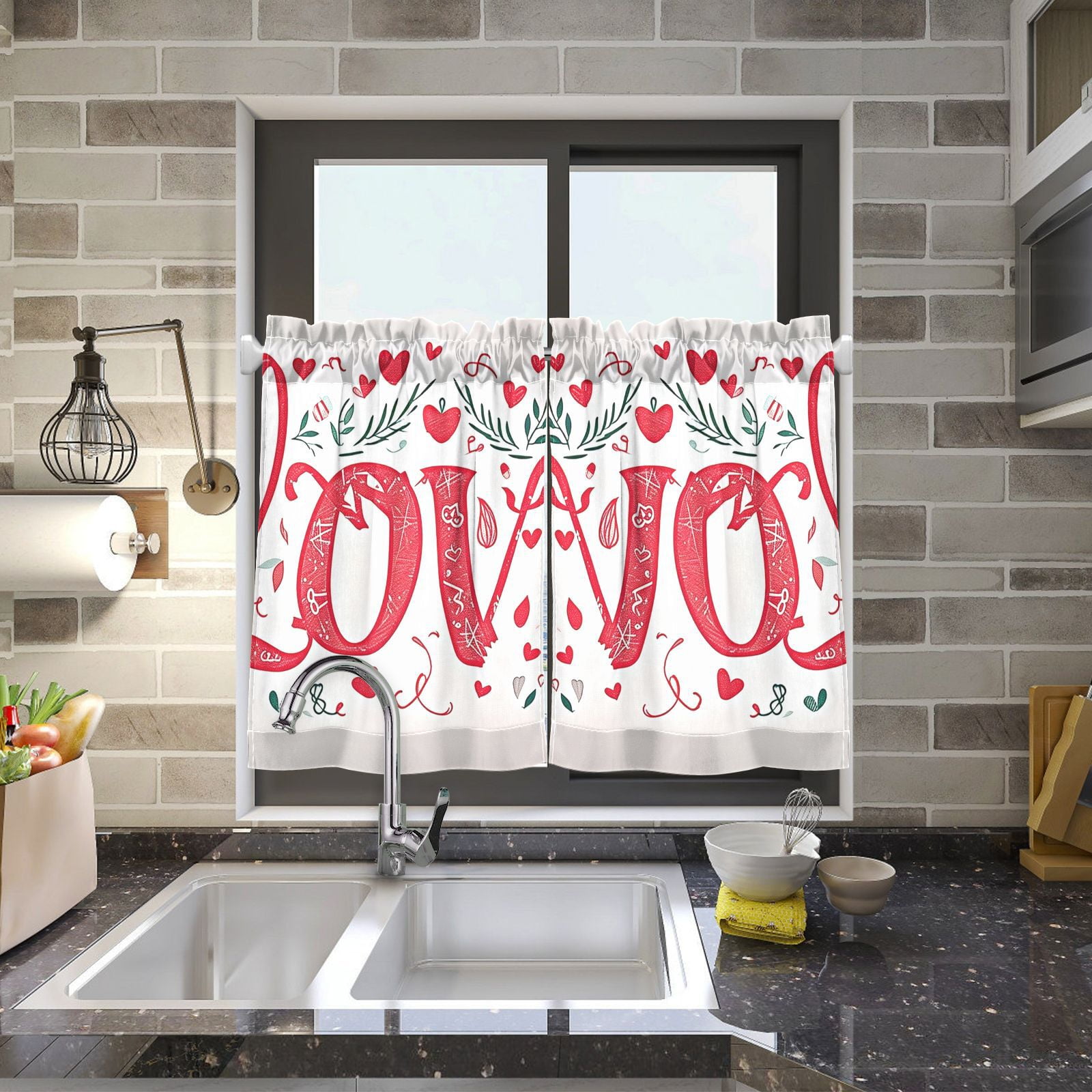 Gift Love Quilted Curtains NCU0NXD910