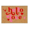 thumbnail image 1 of Valentine's Day Love Mats Red Love Outdoor Door mat Colorful Door Mat Indoor Entrance Cute Decorative Outdoor Doormats Non Slip Outside Door Mats for Front Door Rugs 24x16 in, 1 of 4