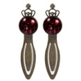 thumbnail image 1 of Valentine's Day Love Vintage Copper Crown-Shaped Bookmarks: Stainless Steel Book Accessories - a Gift for Readers and Book Lovers, 1 of 5