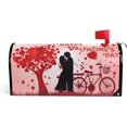 thumbnail image 1 of Valentine''s Day Magnetic Mailbox Cover Oversized for Garden Yard Outdoor Decorations-25.5" x20.8, 1 of 5
