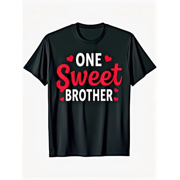 Valentine's Day Matching Family T-Shirts Compatible for, Spouses, Parents & - 100% Cotton Casual Round Neck Short Sleeve Tees with Matching Outfits (S-XXXL) for Men & Women