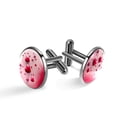 thumbnail image 1 of Valentine's Day Men's Stainless Steel Cufflink Set for Formal Attire, 1 of 6