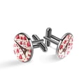 thumbnail image 1 of Valentine's Day Men's Stainless Steel Cufflinks Set for Dress Shirts - Versatile Style for Every Occasion, 1 of 6