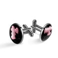 thumbnail image 1 of Valentine's Day Men's Stainless Steel Cufflinks Set for Dress Shirts - Versatile Style for Every Occasion, 1 of 6