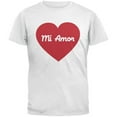 thumbnail image 1 of Valentine's Day Mi Amor White Adult T-Shirt - Large, 1 of 1