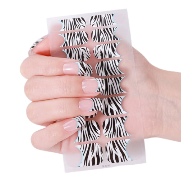 Valentine's Day Nails Wraps Designs Nails Decals Sticker,Adhesive Nails Art Decorations,Full Wraps Nails Polish Strips