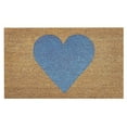 thumbnail image 1 of Valentine's Day Natural Coir Doormat Red Love Heart Welcome Floor Mat Non- Entrance Door Rugs for Indoor Outdoor Home Bathroom Decor, 16 x 24 Inch, 1 of 6