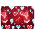 thumbnail image 1 of Valentine's Day Non-Slip Machine Washable Polyester Floor Carpet Office Rug Chair Mats, 1 of 6