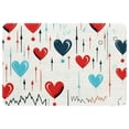 thumbnail image 1 of Valentine's Day Non-Slip Polyester Door Carpet Kitchen Mat Door Mat, Machine Washable, 1 of 6