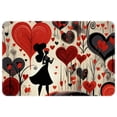 thumbnail image 1 of Valentine's Day Non-Slip Polyester Door Rug Chair Mat Kitchen Rugs, Machine Washable, 1 of 6