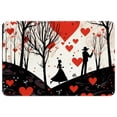 thumbnail image 1 of Valentine's Day Non-Slip Polyester Indoor Mat Door Rug Machine Washable Indoor Rugs, 1 of 6