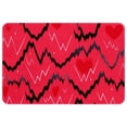 thumbnail image 1 of Valentine's Day Non-Slip Polyester Office Mat Chair Rug - Machine Washable Office Rug, 1 of 6
