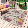 thumbnail image 1 of Valentine's Day Outdoor Rug 4x6 Ft, Non Slip Washable Area Rug, Cartoon Modern Art Valentines Patio Rugs Carpet Runner, Large Floor Mat for Indoor/Outdoor Deck Porch Camping, 1 of 8