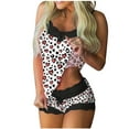 thumbnail image 1 of Valentine's Day Pajamas Set Women qolati Love Heart Print Camisole 2 Piece Pjs Sets Comfy Cami Shorts Sets Sleepwear Lounge Sets, 1 of 3