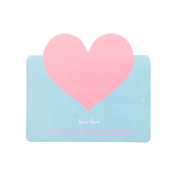 Valentine's Day Paper Engraved Greeting Card Birthday Surprise Greeting Card Retro Holiday Message Wishes Card Birthday Cards Set Thank You Cards Colorful Bulk Thank You Cards with Envelopes