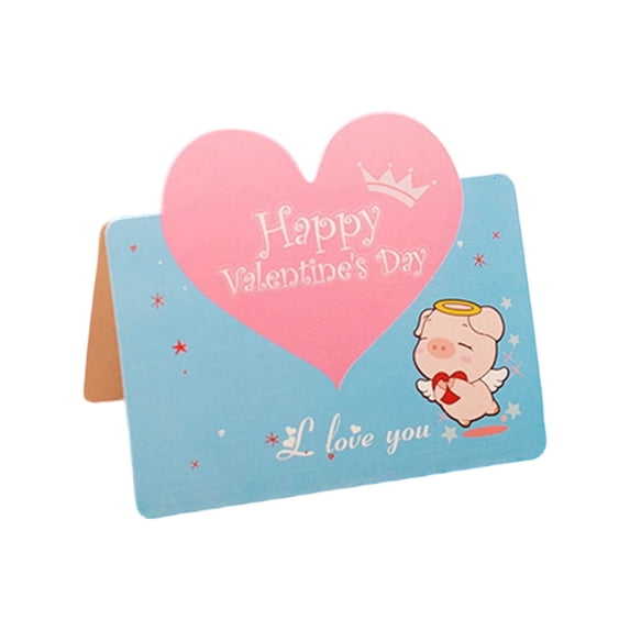 Valentine's Day Paper Engraved Greeting Card Birthday Surprise Greeting Card Retro Holiday Message Wishes Card Blank Birthday Cards with Envelopes Bulk Birthday Cards Baby Girl Homemade