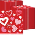 thumbnail image 1 of Valentine‘s Day Paper Napkins Red Heart Disposable Napkins Cocktail Engagement Napkins Dinner Lunch Red Heart Napkins for Valentine Wedding Anniversary Party Supplies, 1 of 4
