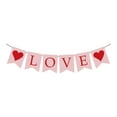 thumbnail image 1 of Valentine's Day Party Decorations Be Heart-Shaped Garland Set 1Pc Banner With 'Be Mine' Text & Heart Accent, Ideal For Romantic Celebrations Weddings Anniversaries And Sweet, 1 of 5