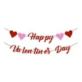 thumbnail image 1 of Valentine's Day Party Decorations Be Heart-Shaped Garland Set 1Pc Banner With 'Be Mine' Text & Heart Accent, Ideal For Romantic Celebrations Weddings Anniversaries And Sweet, 1 of 5