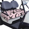 thumbnail image 1 of Valentine's Day Patterned Golf Cart Bench Seat Cover 51"x31" Universal Fit Front Seat Cover Soft Microfiber Towel, 1 of 8