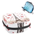 thumbnail image 1 of Valentine's Day Period Pouch Sanitary Bags Small Necklace Pouch Small Carry on Travel Bag Organizer in Plush, Sponge, and Oxford Fabric - 4.7x6.6x6.6 in, 1 of 6
