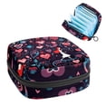 thumbnail image 1 of Valentine's Day Period Purse Storage Bag Scented Sanitary Napkin Disposal Bags Pouch Bag with Zipper, 1 of 6