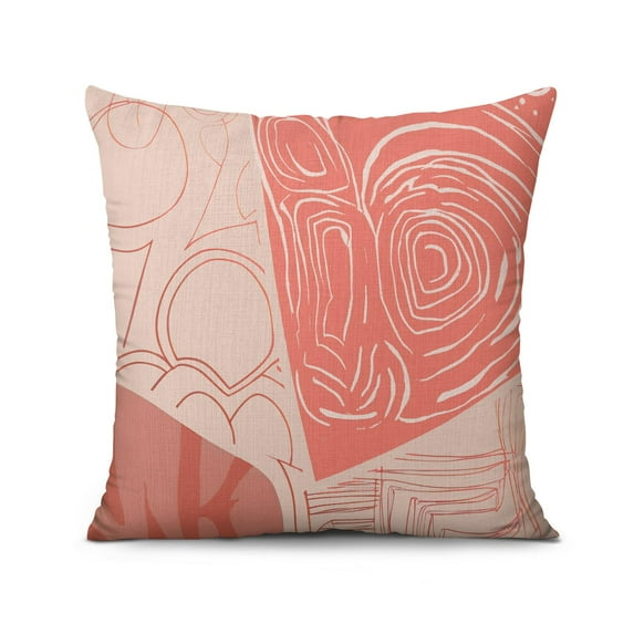 Valentine's Day Pillowcases Love Modern Romantic Art Throw Pillow Covers 18 X 18 Inch, Set Of 4, Linen Study Sofa Cushion Cover Indoor Living Room Home Decor(double-side)