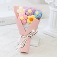 thumbnail image 1 of Valentine's Day Plush Flower Bouquet, Soft Romantic Rose Decorative Doll, Floral Anniversary, Birthday Gift for Lover, Mother or Girlfriend, 1 of 6