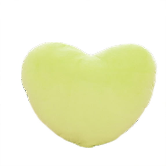 Valentine's Day Plush Throw Pillow Heart-Shaped Pillow Back Cushion Doll Stuffed Toys Kids Girlfriend Wife Gift Home Decor