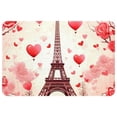 thumbnail image 1 of Valentine's Day Polyester Door Rugs - Non-Slip Floor Rugs - Machine Washable Area Rugs, 1 of 6