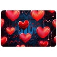 thumbnail image 1 of Valentine's Day Polyester Indoor/Door/Bath Rugs: Non-Slip, Machine Washable Mats, 1 of 6