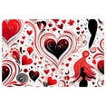 thumbnail image 1 of Valentine's Day Polyester Non-Slip Chair Mat Rug Outdoor Carpet Door Mat Machine Washable, 1 of 6