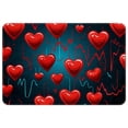 thumbnail image 1 of Valentine's Day Polyester Non-Slip Chair Mat Rug Outdoor Carpet Door Mat Machine Washable, 1 of 6