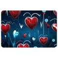 thumbnail image 1 of Valentine's Day Polyester Non-Slip Machine Washable Bath Rug Outdoor Carpet Bath Rugs, 1 of 6