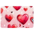 thumbnail image 1 of Valentine's Day Polyester Non-Slip Machine Washable Floor Mat: Outdoor Carpet Floor Mats, 1 of 6