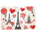 thumbnail image 1 of Valentine's Day Polyester Non-Slip Machine Washable Kitchen Mat Area Rug Floor Mat Office Rugs, 1 of 6