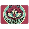 thumbnail image 1 of Valentine's Day Polyester, Non-Slip, Machine Washable Outdoor Carpet Floor Rug for Door - 3x5 Feet, 1 of 6
