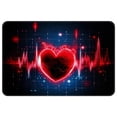 thumbnail image 1 of Valentine's Day Polyester Non-Slip Machine Washable Outdoor Floor Rug Chair Rugs Bath Rugs, 1 of 6