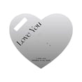 thumbnail image 1 of Valentine's Day Portable Heart Shaped Flower Greeting Card, Writable Bouquet Gift Card for Floral Arrangements, Wedding Anniversary Party Gift and Romantic Message Conveyance, 1 of 7