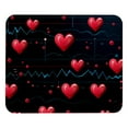 thumbnail image 1 of Valentine's Day Printed Gaming Mousepad Desk Pad, Square 8.3x9.8 Inch Non-Slip Rubber Bottom Mouse Mat for Office and Gaming, 1 of 6