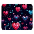 thumbnail image 1 of Valentine's Day Printed Square Mouse Pad Desk Mat, Non-Slip Rubber Bottom Gaming Mouse Mat for Office, 8.3x9.8 Inch, 1 of 6