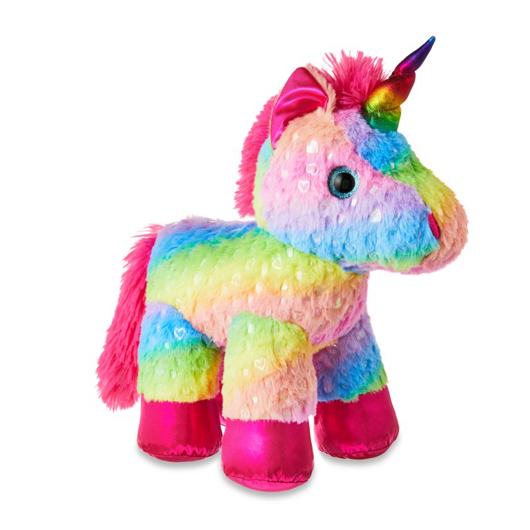 Rainbow unicorn deals toy walmart